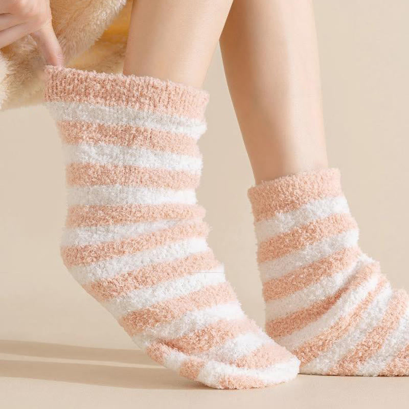 Plusock Wide stripes Sleep Socks(3 Pairs) - image 7