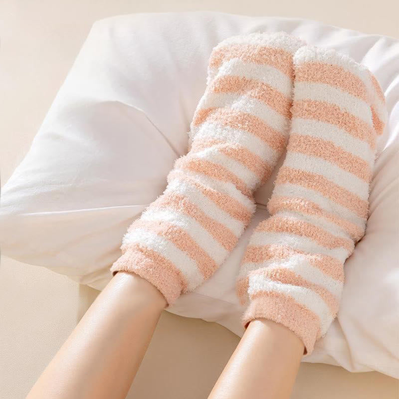 Plusock Wide stripes Sleep Socks(3 Pairs) - image 8
