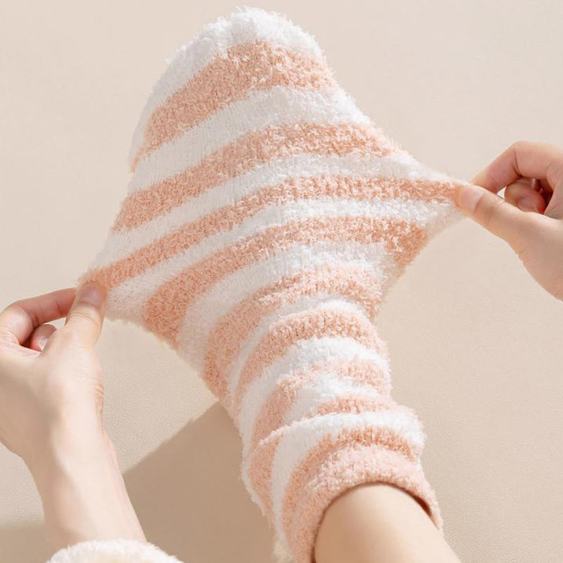 Plusock Wide stripes Sleep Socks(3 Pairs) - image 1