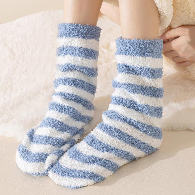 Plusock Wide stripes Sleep Socks(3 Pairs) - image 9