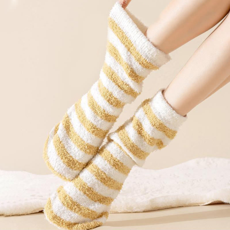 Plusock Wide stripes Sleep Socks(3 Pairs) - image 3