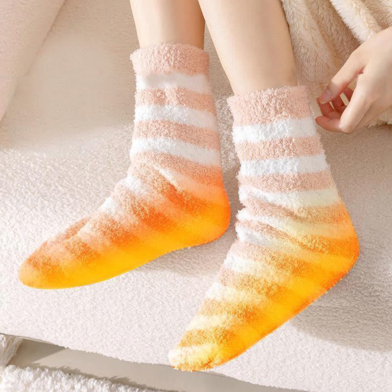Plusock Wide stripes Sleep Socks(3 Pairs) - image 5