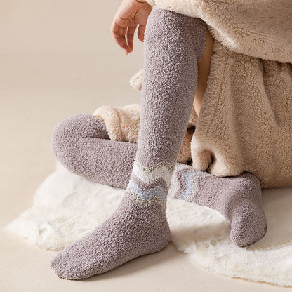 Plusock Knee High Cozy Sleep Socks(2 Pairs) - image 10