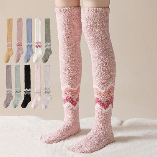 Plusock Knee High Cozy Sleep Socks(2 Pairs) - image 0