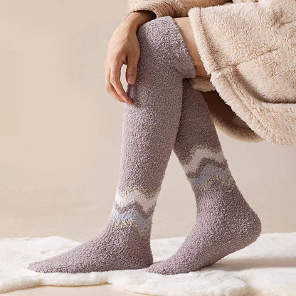 Plusock Knee High Cozy Sleep Socks(2 Pairs) - image 5