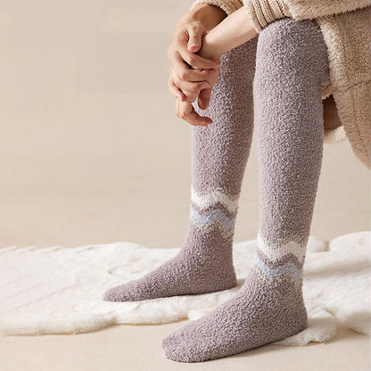 Plusock Knee High Cozy Sleep Socks(2 Pairs) - image 11