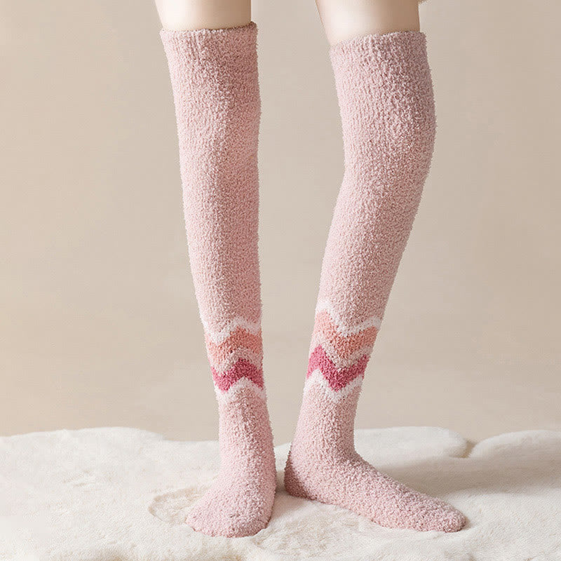 Plusock Knee High Cozy Sleep Socks(2 Pairs) - image 14