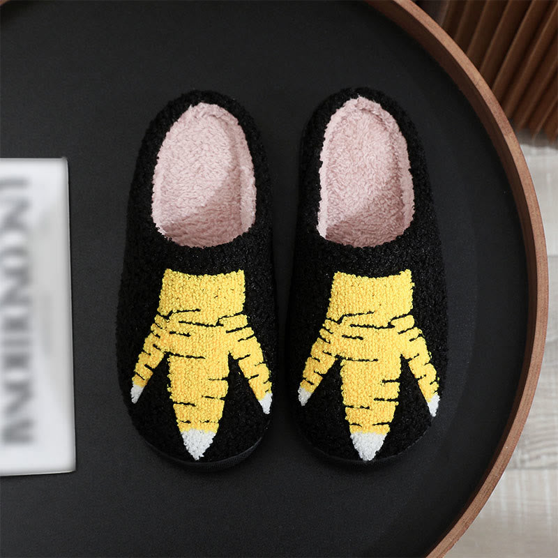 Plusock Plus Size Chicken Feet Slippers - image 0