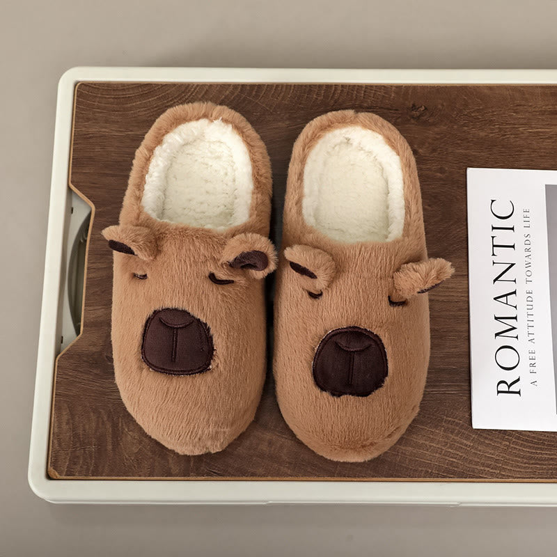 Plusock Plus Size Capybara Slippers - image 0