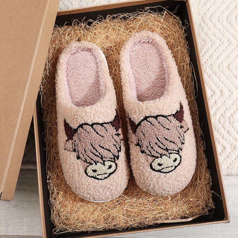 Plusock Plus Size Bull Head Slippers - image 0