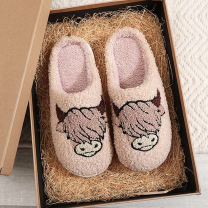 Plusock Plus Size Bull Head Slippers - image 0