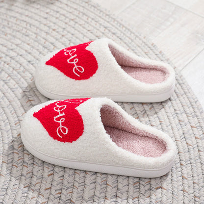 Plusock Plus Size Love Heart Slippers - image 1