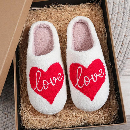 Plusock Plus Size Love Heart Slippers - image 0