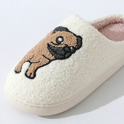 Plusock Plus Size Pug Slippers - image 5
