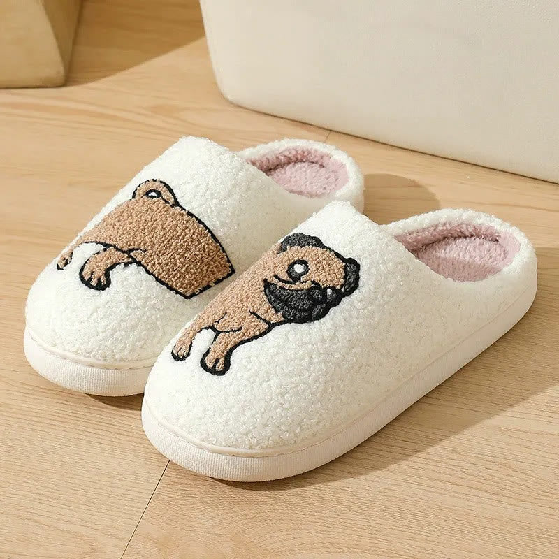 Plusock Plus Size Pug Slippers - image 8
