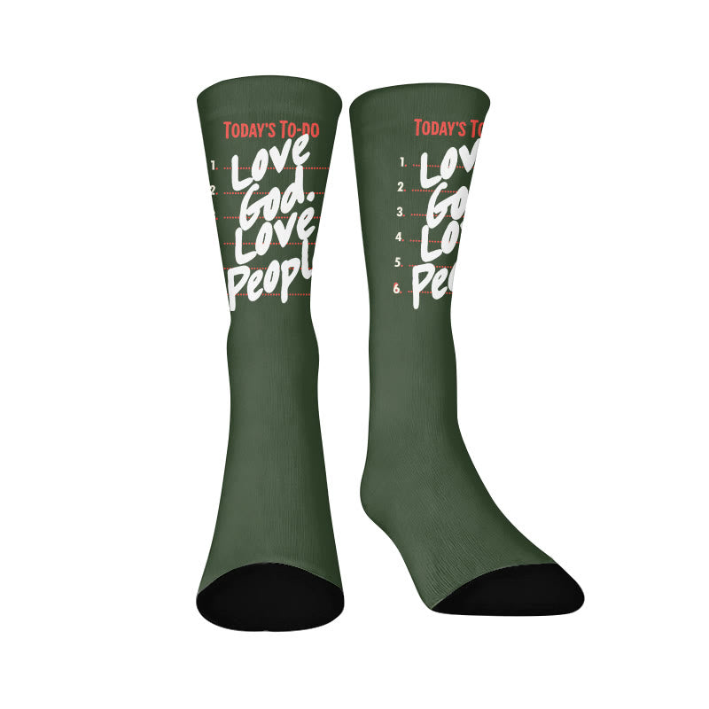 Plusock Thank You Jesus Quarter Socks - Green(1 Pair) - EU37-44(US4-10) - image 9
