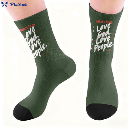 Plusock Thank You Jesus Quarter Socks - image 4