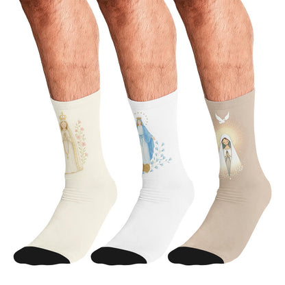 Plusock Jesus Quarter Socks - Multicolor - EU37-44(US4-10) - image 7