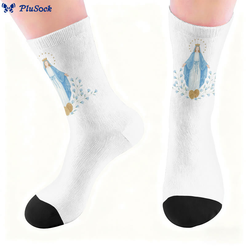 Plusock Jesus Quarter Socks - image 4