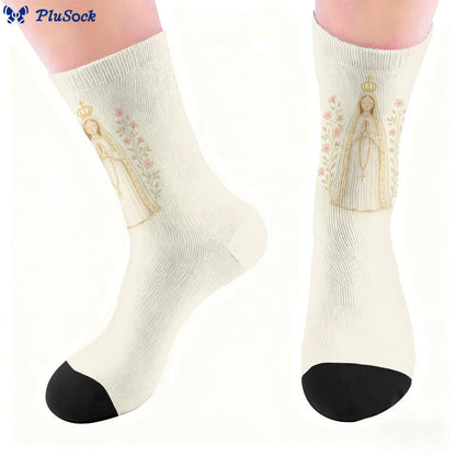 Plusock Jesus Quarter Socks - image 6