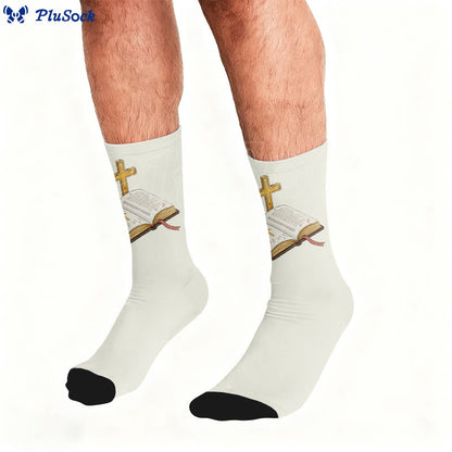 Plusock Cross Pigeon Quarter Socks - image 3