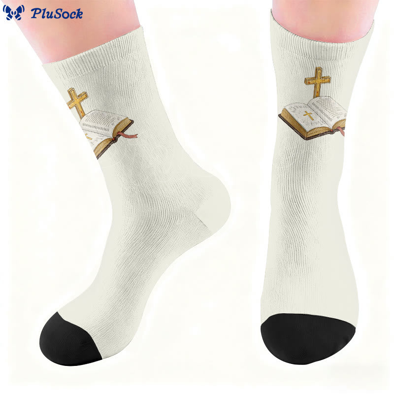 Plusock Cross Pigeon Quarter Socks - image 5