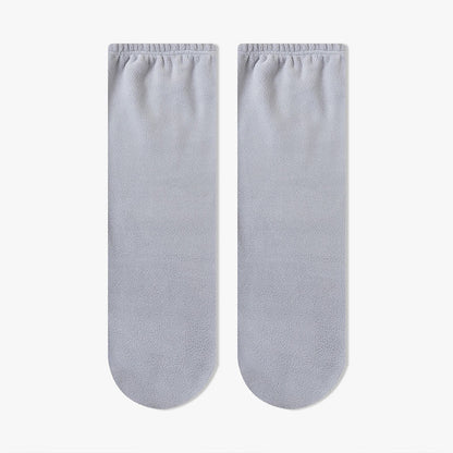 Plusock Plush Loop Knee High Sleep Socks - Grey - EU36-40(US3-7) - image 3