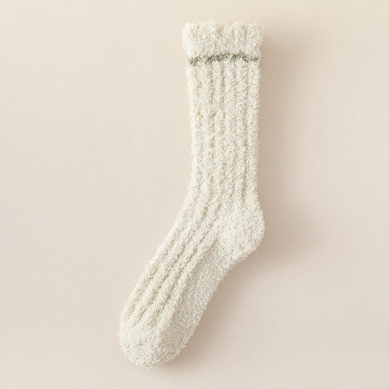 Plusock Soft Gentle Feel Sleep Socks - Green - EU36-40(US3-7) - image 12