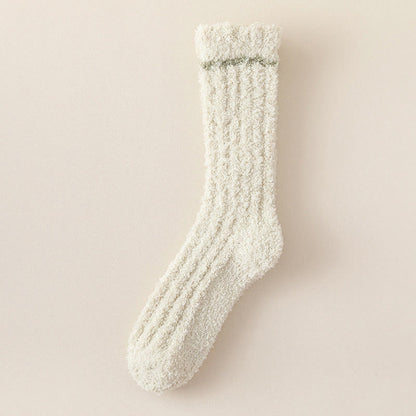 Plusock Soft Gentle Feel Sleep Socks - Green - EU36-40(US3-7) - image 12