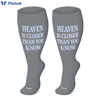 Plusock Plus Size Scripture Hope Compression Socks(3 Pairs) - image 2