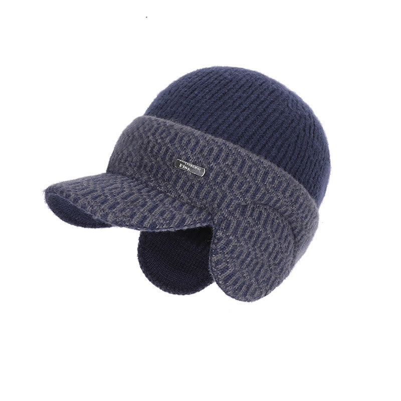 Plusoc Kbaseball Cap Design Beanie - Navy Blue - One Size - image 11