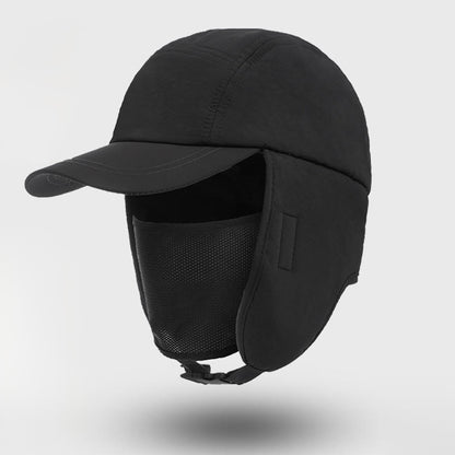 Plusock Water Repellent Sporty Style Hat - Black - One Size - image 1