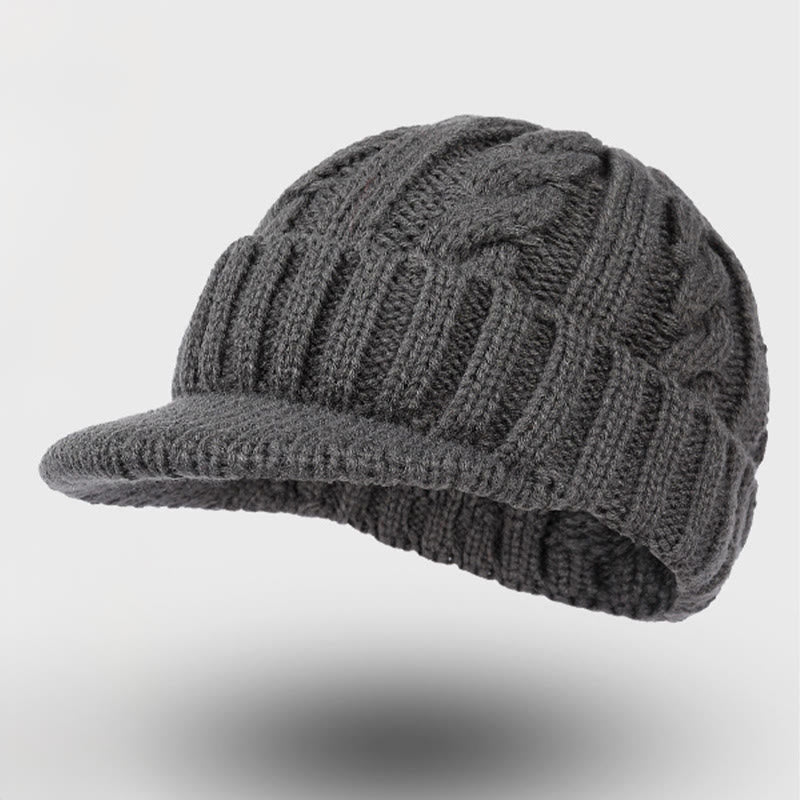 Plusock Pull Down Ear Beanie - Dark Grey - One Size - image 4