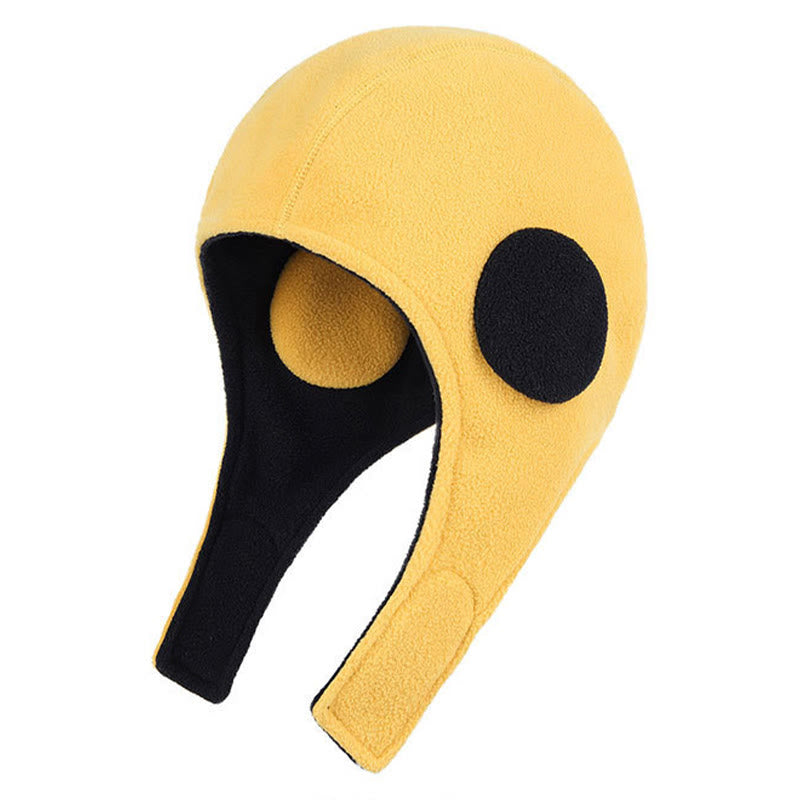 Plusock Ear Flaps Windproof Beanie - Yellow - One Size - image 7