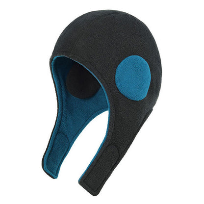 Plusock Ear Flaps Windproof Beanie - Black - One Size - image 6