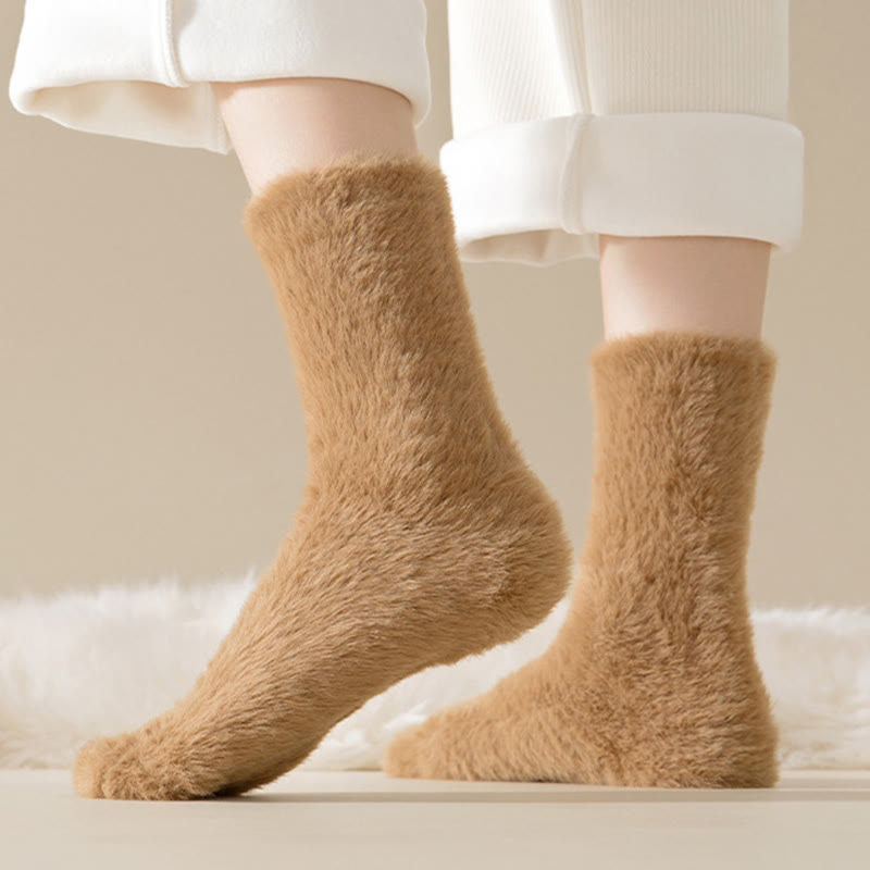 Plusocksolid Colors Versatile Style Sleep Socks(3 Pairs) - image 5