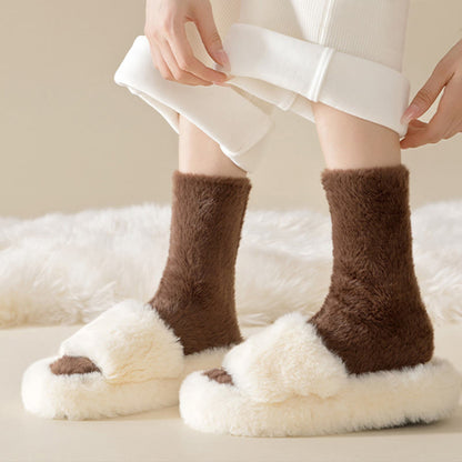 Plusocksolid Colors Versatile Style Sleep Socks(3 Pairs) - image 7