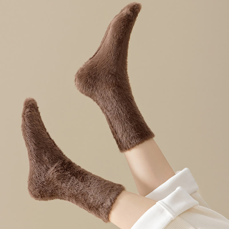 Plusocksolid Colors Versatile Style Sleep Socks(3 Pairs) - image 6