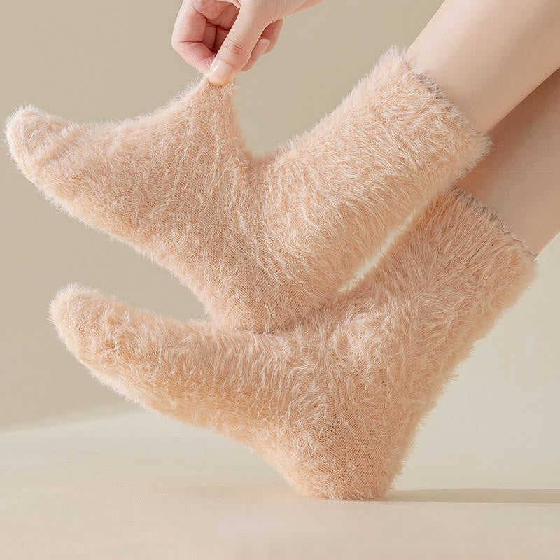 Plusocksolid Colors Versatile Style Sleep Socks(3 Pairs) - image 9