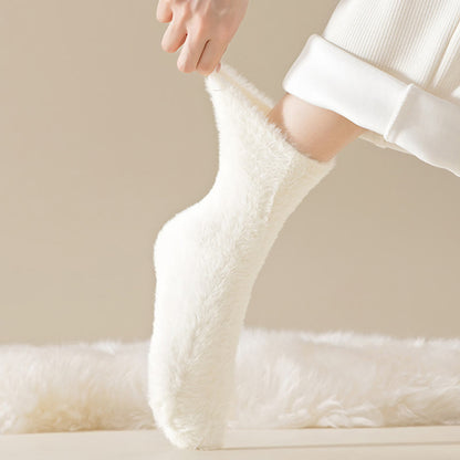 Plusocksolid Colors Versatile Style Sleep Socks(3 Pairs) - image 2