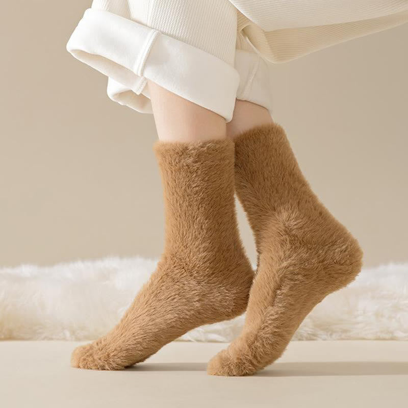 Plusocksolid Colors Versatile Style Sleep Socks(3 Pairs) - image 4