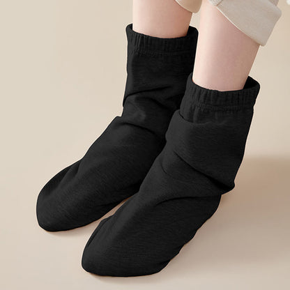 Plusock Skin Friendly Reinforced Design Sleep Socks - Black - EU36-44(US3-10) - image 6