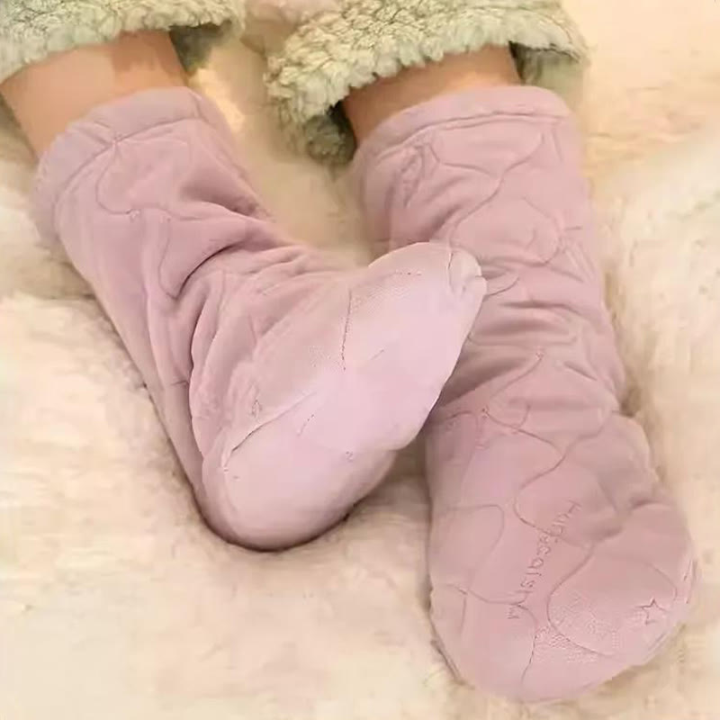 Plusock Smooth Toe Seams Sleep Socks(3 Pairs) - image 11