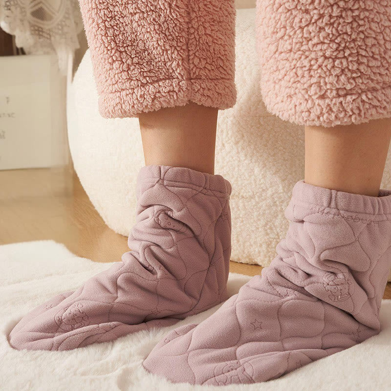 Plusock Smooth Toe Seams Sleep Socks(3 Pairs) - image 12