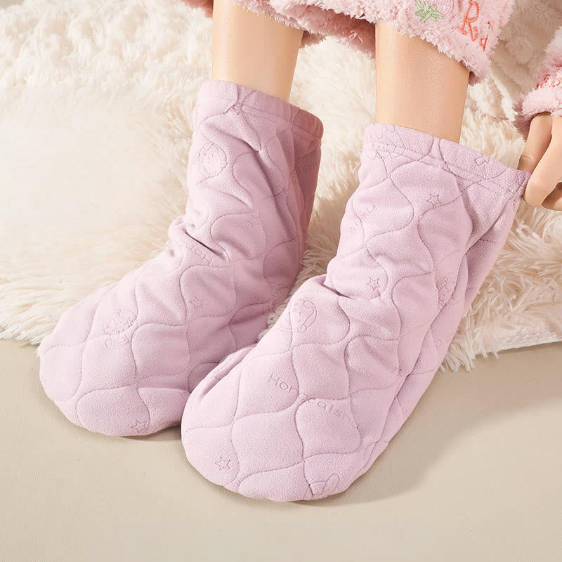 Plusock Smooth Toe Seams Sleep Socks(3 Pairs) - image 10