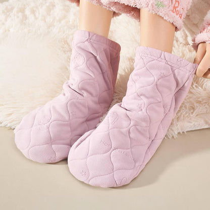 Plusock Smooth Toe Seams Sleep Socks(3 Pairs) - image 10