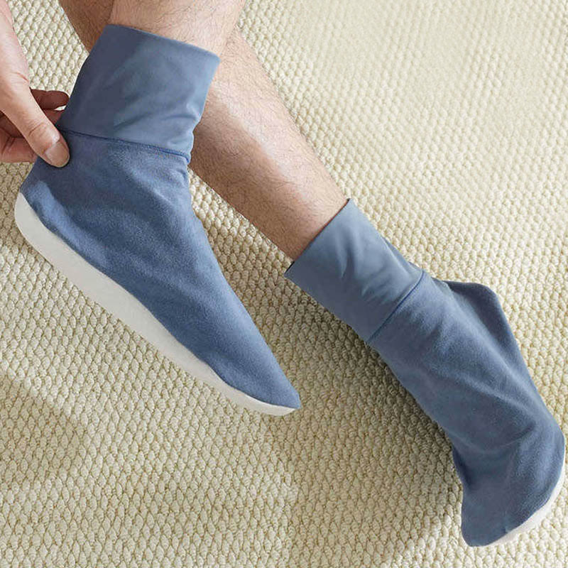 Plusock Mugwort Essence Sleep Socks(2 Pairs) - Blue - EU39-44(US6-10) - image 2