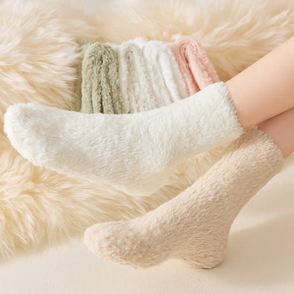 Plusock Thick Fluffy Sleep Socks(3 Pairs) - image 3