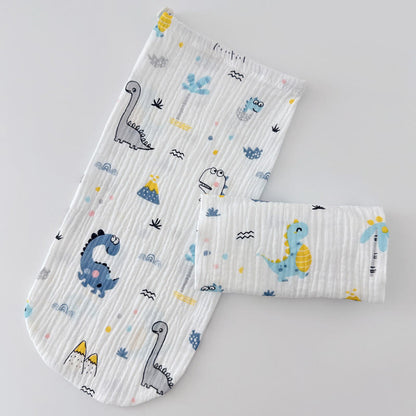 Plusock Adjustable Skin Friendly Cotton Sleep Socks - White - L - image 1