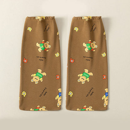 Plusock All Night Soft Cotton Sleep Socks - Brown - EU36-39(US3-6) - image 14